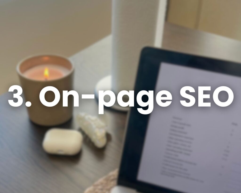 SEO for begyndere – trin-for-trin guide on page